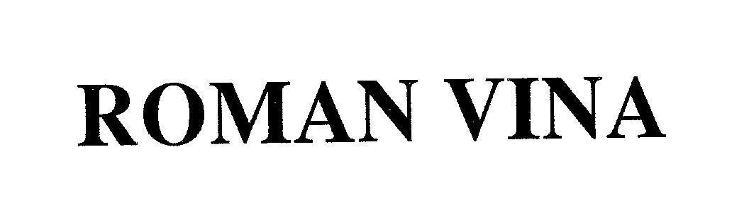 Mẫu nhãn hiệu ROMAN VINA