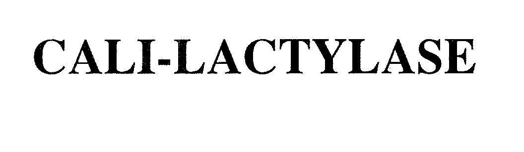 Mẫu nhãn hiệu CALI-LACTYLASE