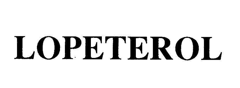 Mẫu nhãn hiệu LOPETEROL