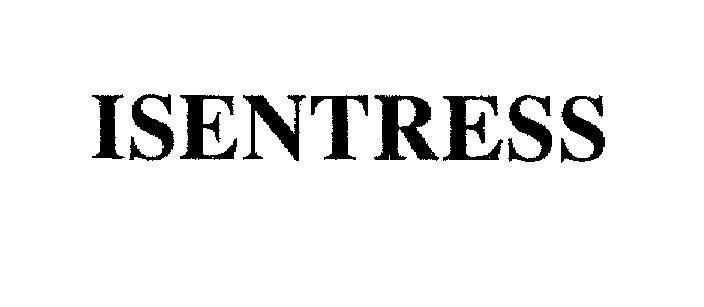 Mẫu nhãn hiệu ISENTRESS