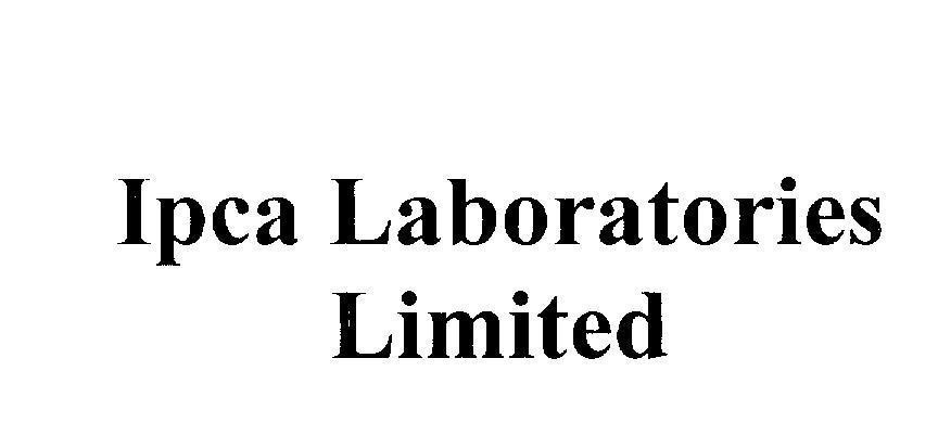 Mẫu nhãn hiệu Ipca Laboratories Limited