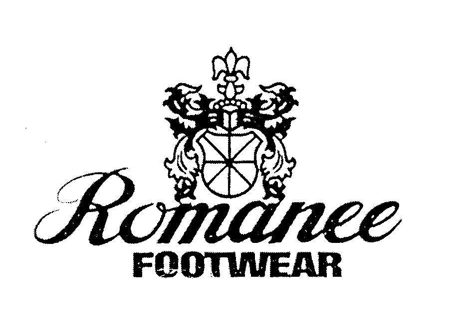 Mẫu nhãn hiệu Romanee FOOTWEAR