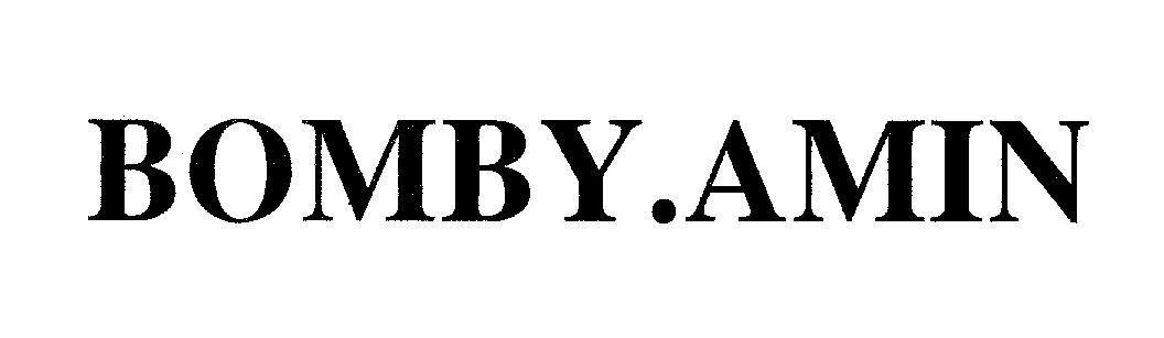 Mẫu nhãn hiệu BOMBY.AMIN
