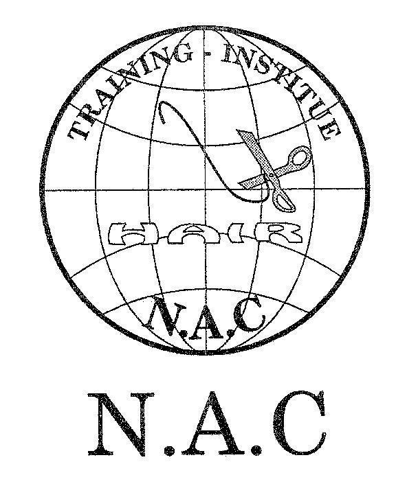 Mẫu nhãn hiệu N.A.C HAIR TRAINING - INSTITUE