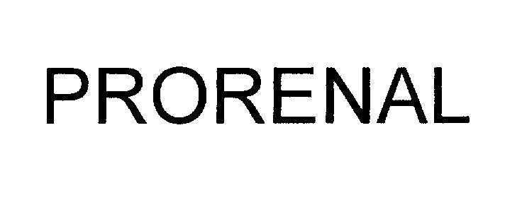 Mẫu nhãn hiệu PRORENAL