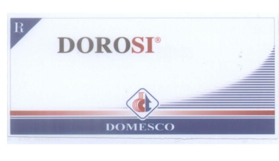 Mẫu nhãn hiệu dt R DOROSI DOMESCO