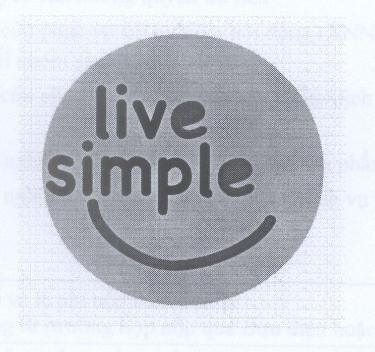 Mẫu nhãn hiệu live simple