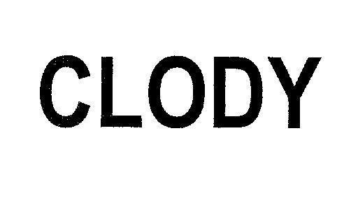 Mẫu nhãn hiệu CLODY