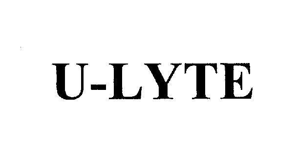 Mẫu nhãn hiệu U-LYTE