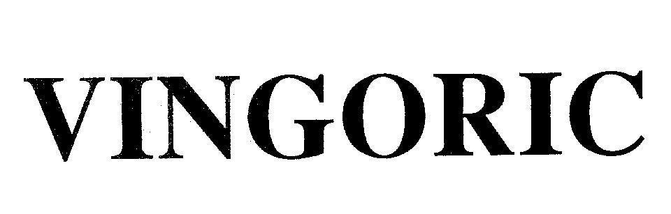 Mẫu nhãn hiệu VINGORIC