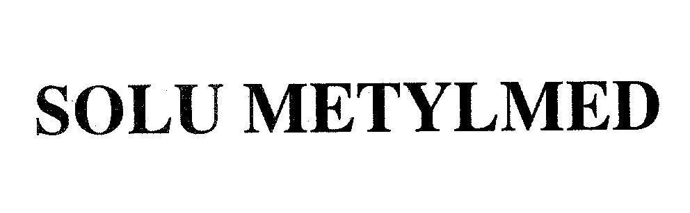 Mẫu nhãn hiệu SOLU METYLMED