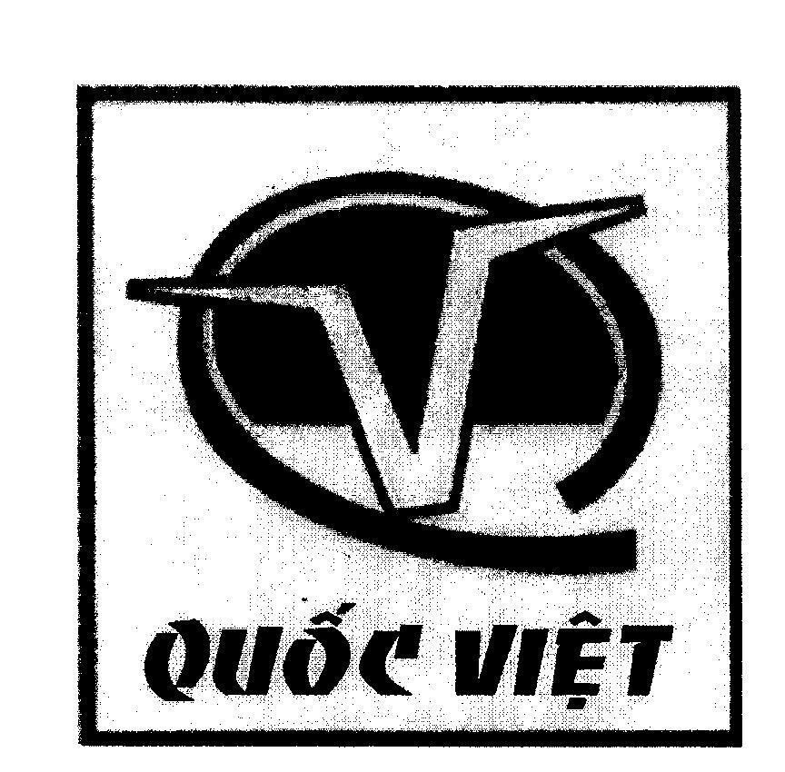 Mẫu nhãn hiệu Q V QV Quốc Việt