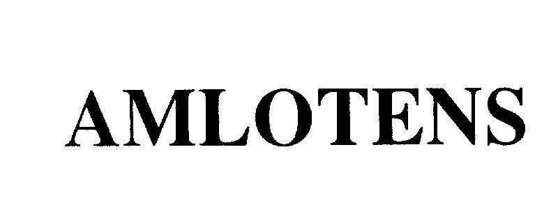 Mẫu nhãn hiệu AMLOTENS