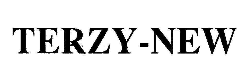 Mẫu nhãn hiệu TERZY-NEW