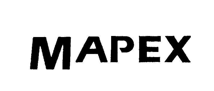 Mẫu nhãn hiệu MAPEX