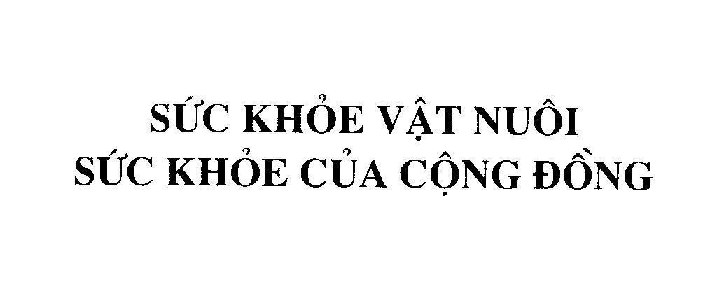 Mẫu nhãn hiệu Sức Khỏe Vật Nuôi Sức Khỏe Của Cộng Đồng