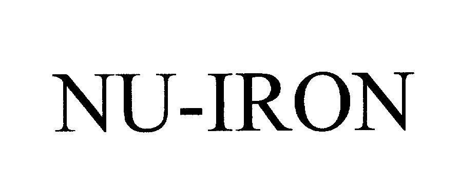 Mẫu nhãn hiệu NU-IRON