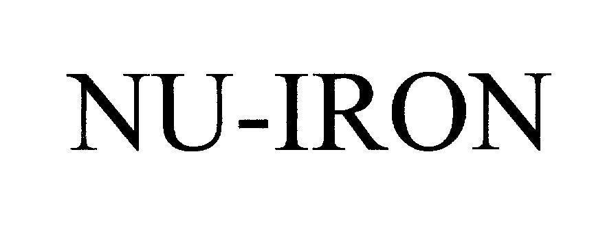 Mẫu nhãn hiệu NU-IRON