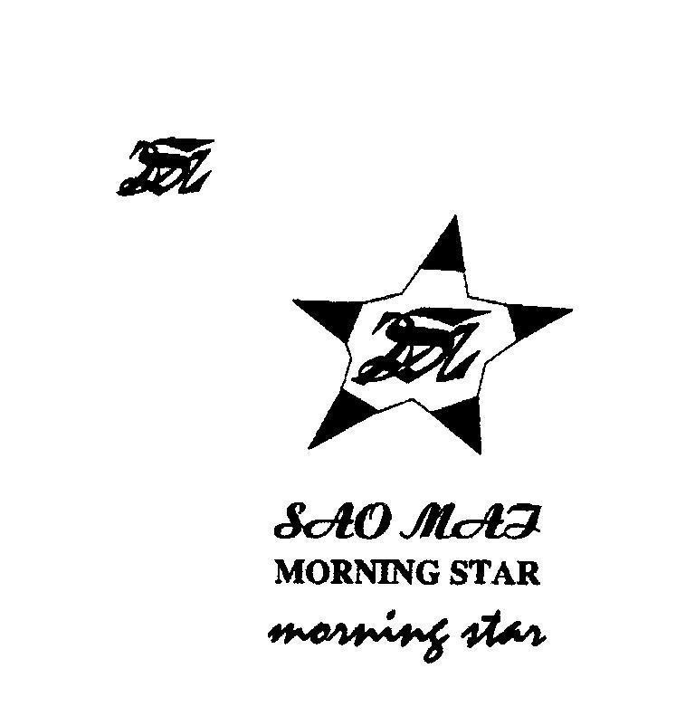 Mẫu nhãn hiệu SM SAO MAI MORNING STAR morning star