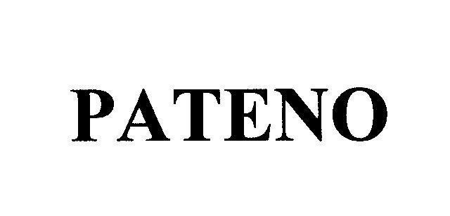 Mẫu nhãn hiệu PATENO