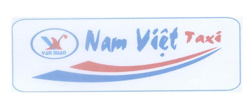 Mẫu nhãn hiệu V X N Vạn Xuân Nam Việt Taxi