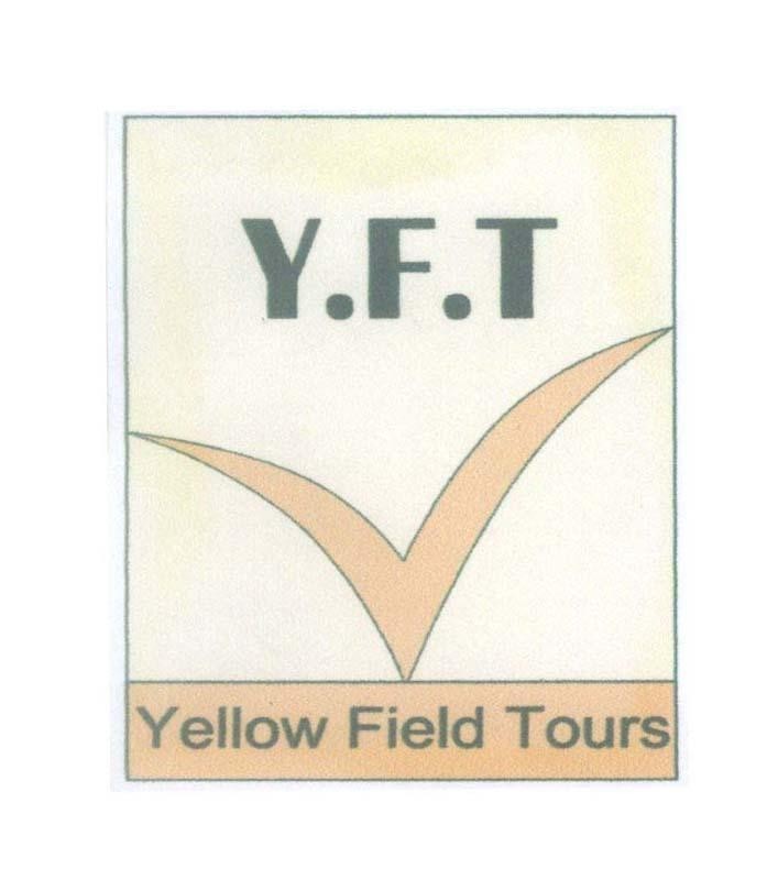 Mẫu nhãn hiệu V Y.F.T Yellow Field Tours