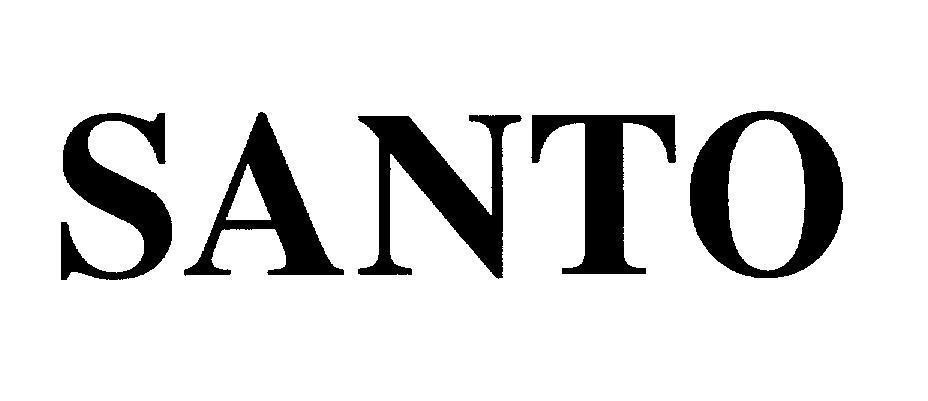 Mẫu nhãn hiệu SANTO