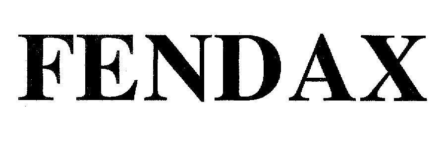 Mẫu nhãn hiệu FENDAX