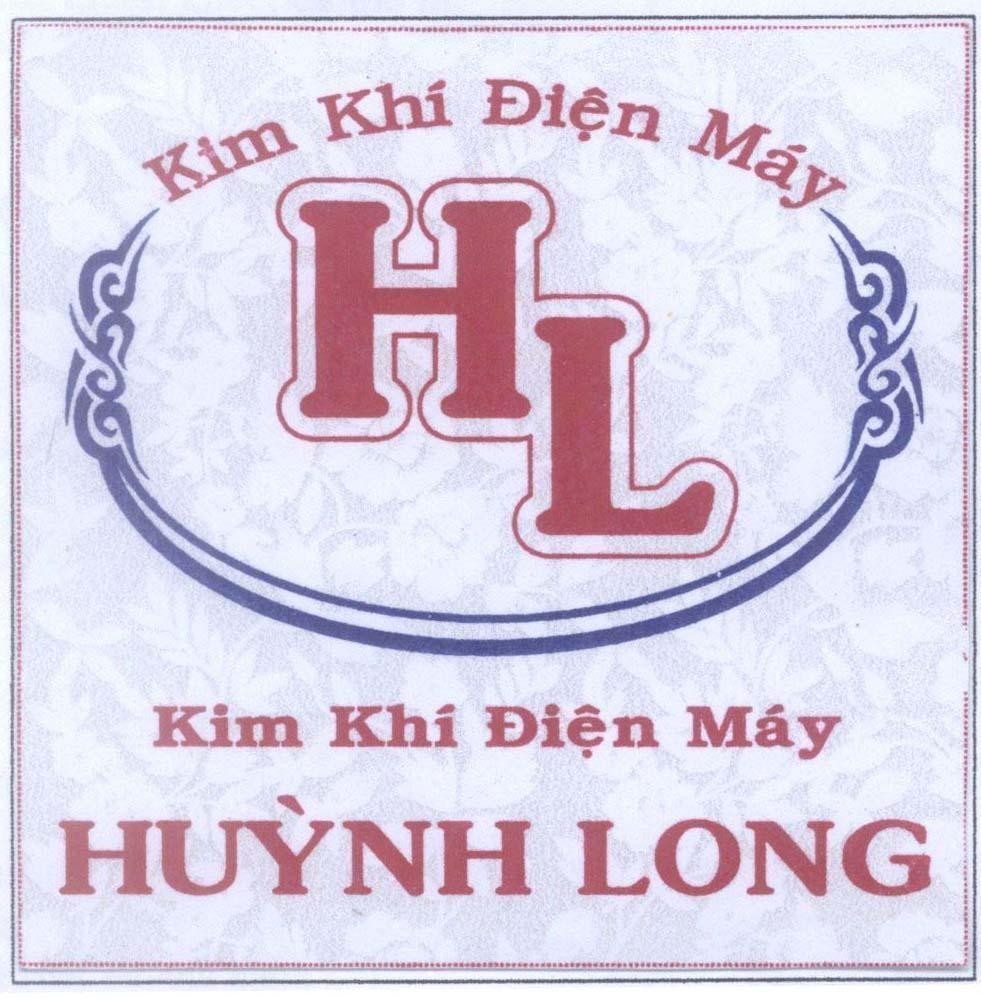 Mẫu nhãn hiệu Kim Khí Điện Máy HL Huỳnh Long