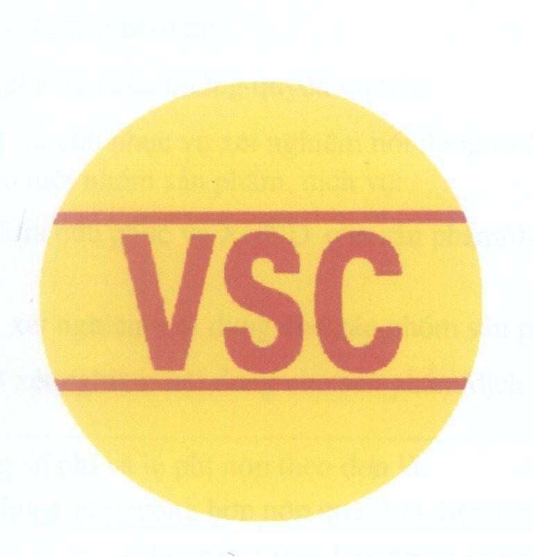 Mẫu nhãn hiệu VSC