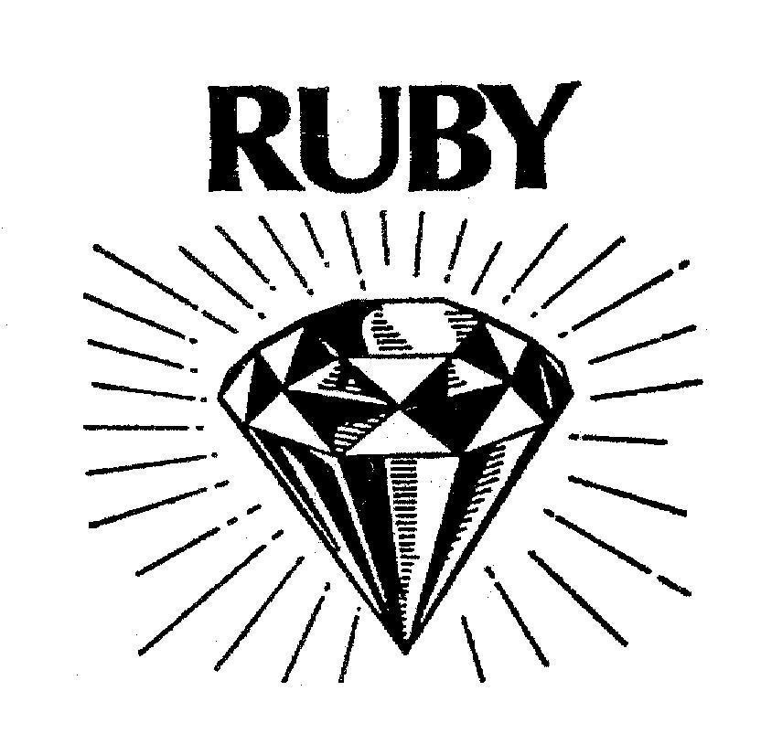 Mẫu nhãn hiệu RUBY