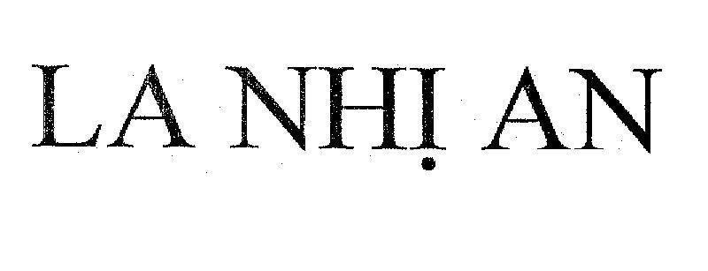 Mẫu nhãn hiệu La Nhị An