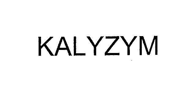 Mẫu nhãn hiệu KALYZYM