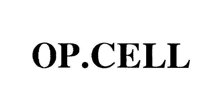 Mẫu nhãn hiệu OP.CELL