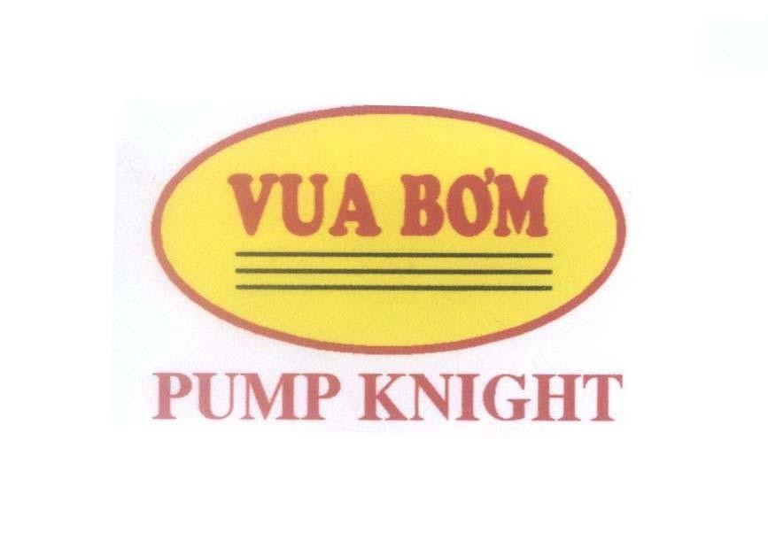 Mẫu nhãn hiệu Vua Bơm PUMP KNIGHT
