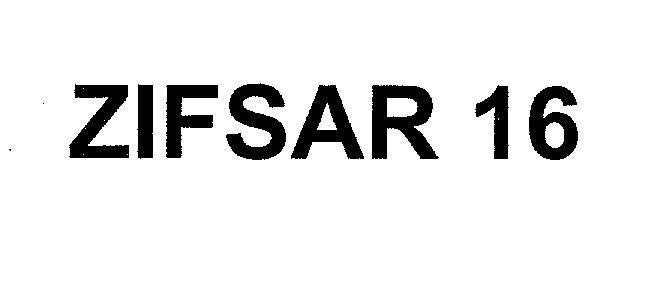Mẫu nhãn hiệu ZIFSAR 16