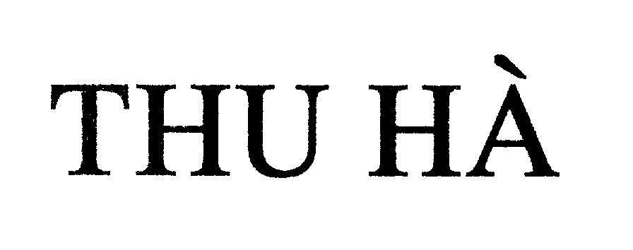 Mẫu nhãn hiệu Thu Hà