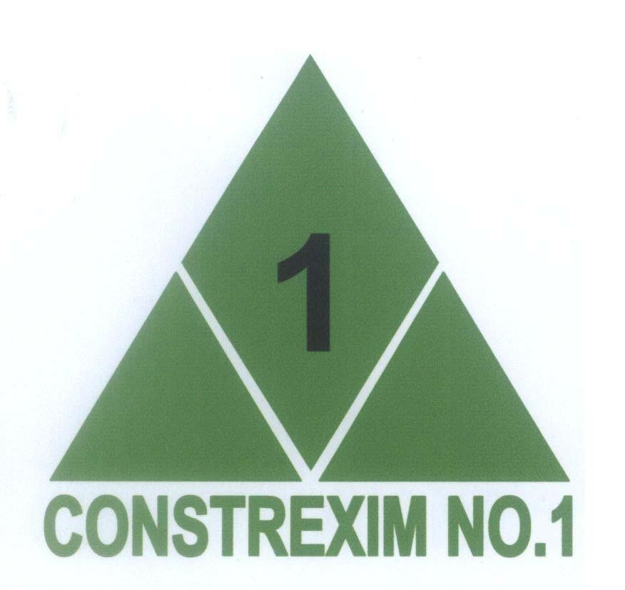 Mẫu nhãn hiệu 1 CONSTREXIM NO.1