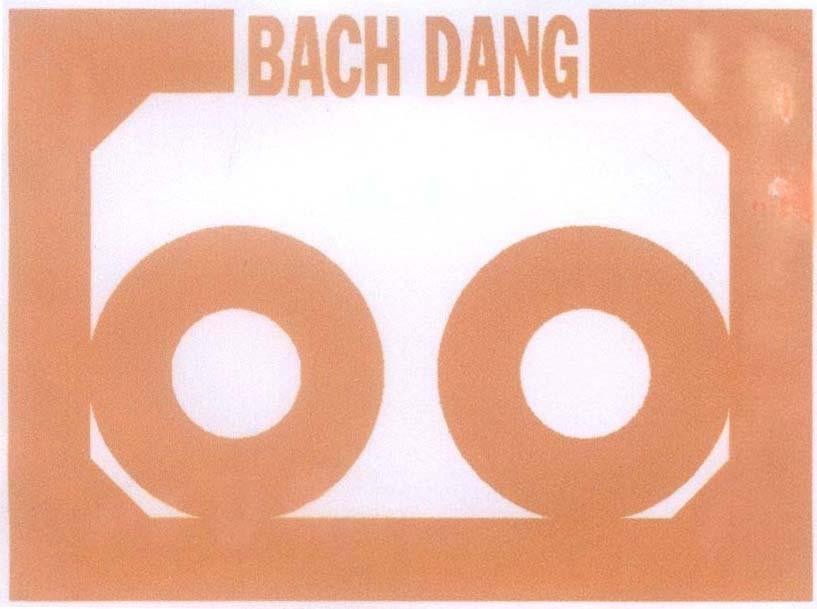 Mẫu nhãn hiệu BACH DANG bd