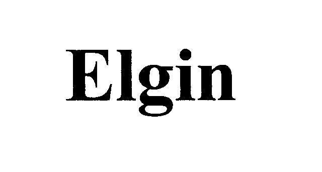 Mẫu nhãn hiệu Elgin