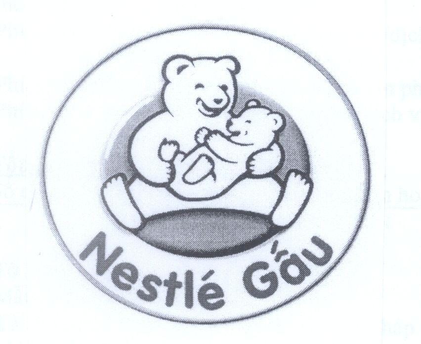 Mẫu nhãn hiệu Nestlé Gấu