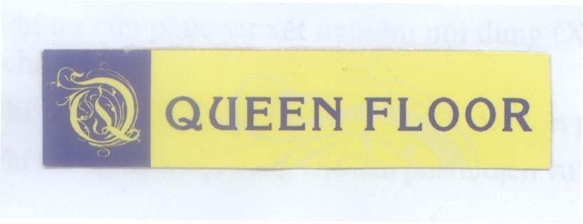 Mẫu nhãn hiệu Q QUEEN FLOOR