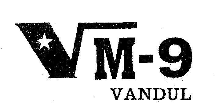 Mẫu nhãn hiệu VM-9 VANDUL