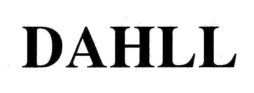 Mẫu nhãn hiệu DAHLL