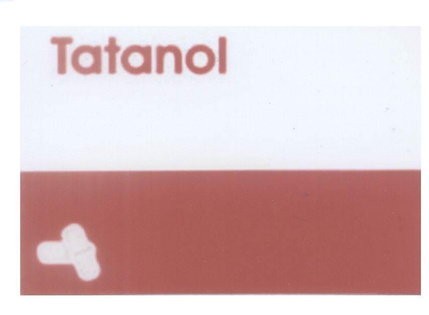 Mẫu nhãn hiệu Tatanol