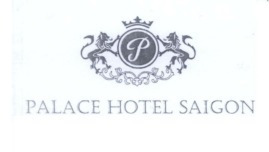 Mẫu nhãn hiệu P PALACE HOTEL SAIGON