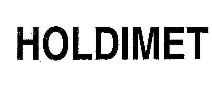 Mẫu nhãn hiệu HOLDIMET