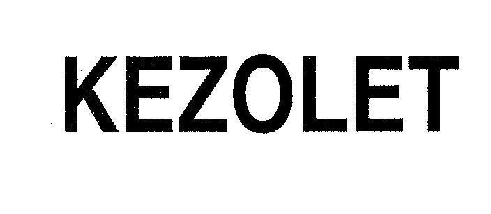 Mẫu nhãn hiệu KEZOLET