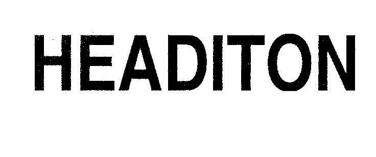 Mẫu nhãn hiệu HEADITON