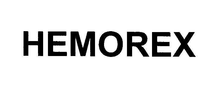 Mẫu nhãn hiệu HEMOREX